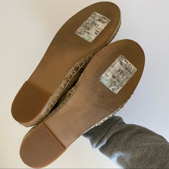 Tesori Olive Green Espadrille Sneakers - Picture 5 of 5